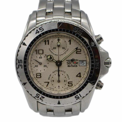 SECTOR セクター/セクタークロノグラフデイトSS/自動巻/650//262396516/Aランク/89
