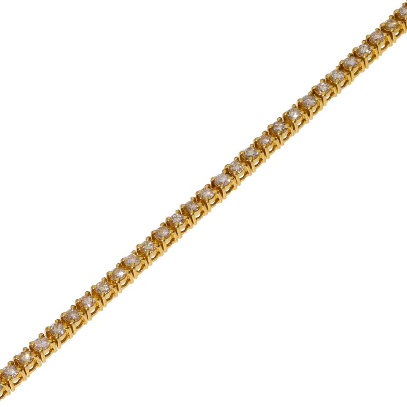 /◎ K18ダイヤブレスレット2.00ct//Aランク/75
