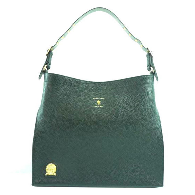 A.D.M.J エーディーエムジェー/レザーワンショルダーバッグ ポーチ付 ブラック//Aランク/83