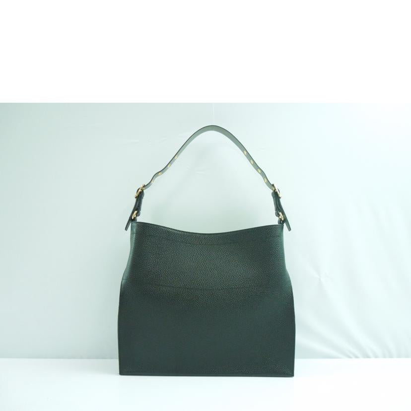 A.D.M.J エーディーエムジェー/レザーワンショルダーバッグ ポーチ付 ブラック//Aランク/83