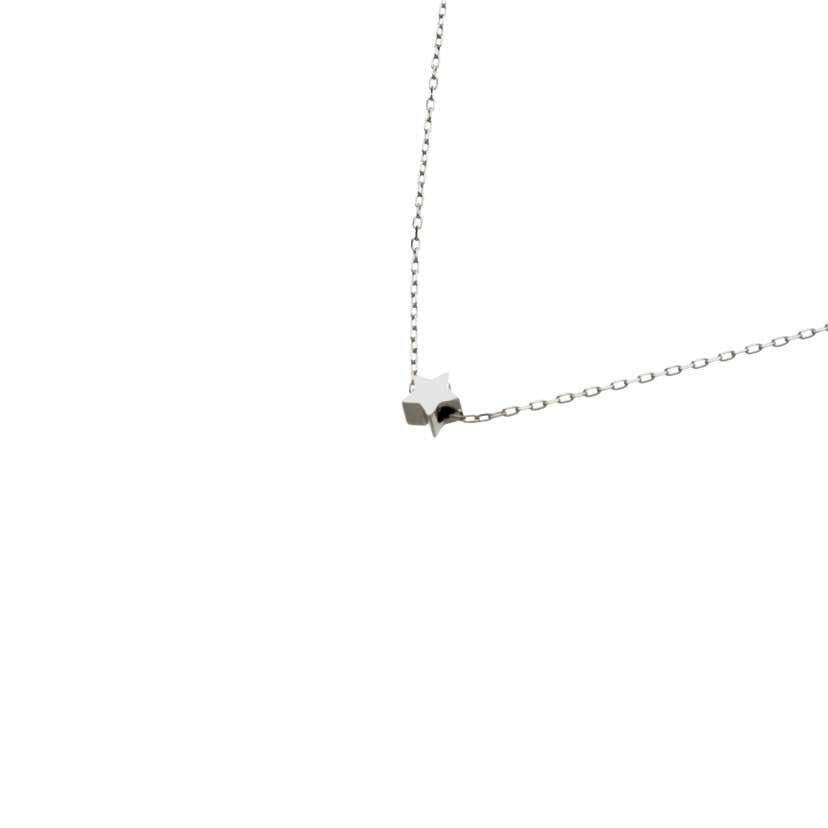 K18WG/K18WGネックレス 40cm/1.0//Aランク/75