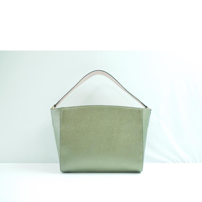 A.D.M.J エーディーエムジェー/シュリンクレザーワンショルダーバッグ グレー//Aランク/83