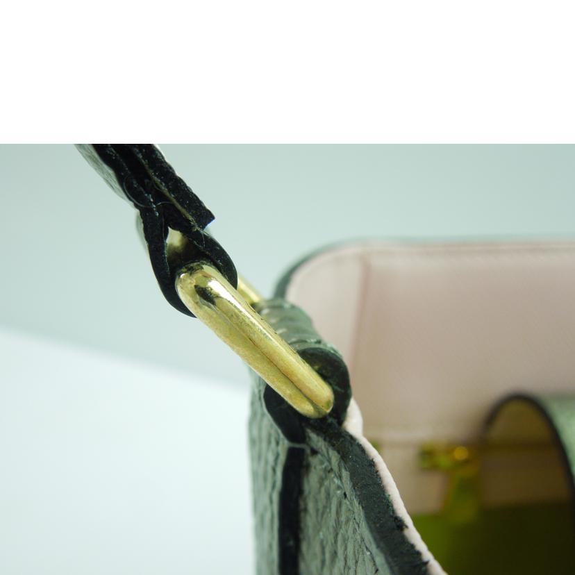 A.D.M.J エーディーエムジェー/シュリンクレザーワンショルダーバッグ グレー//Aランク/83