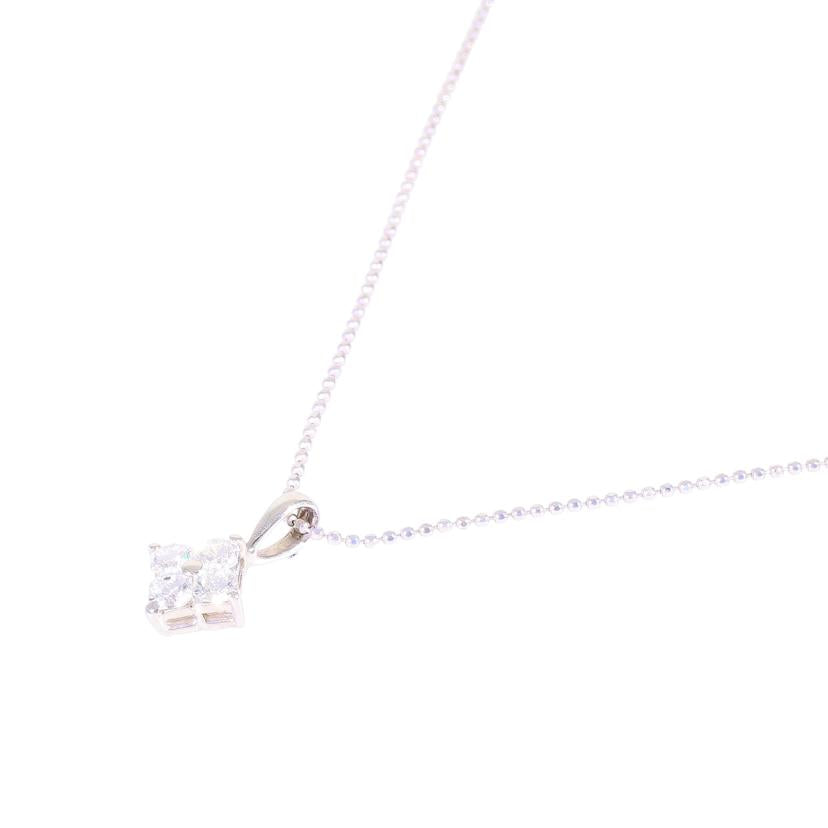 / PT950/850ダイヤネックレス0.56ct//Aランク/75