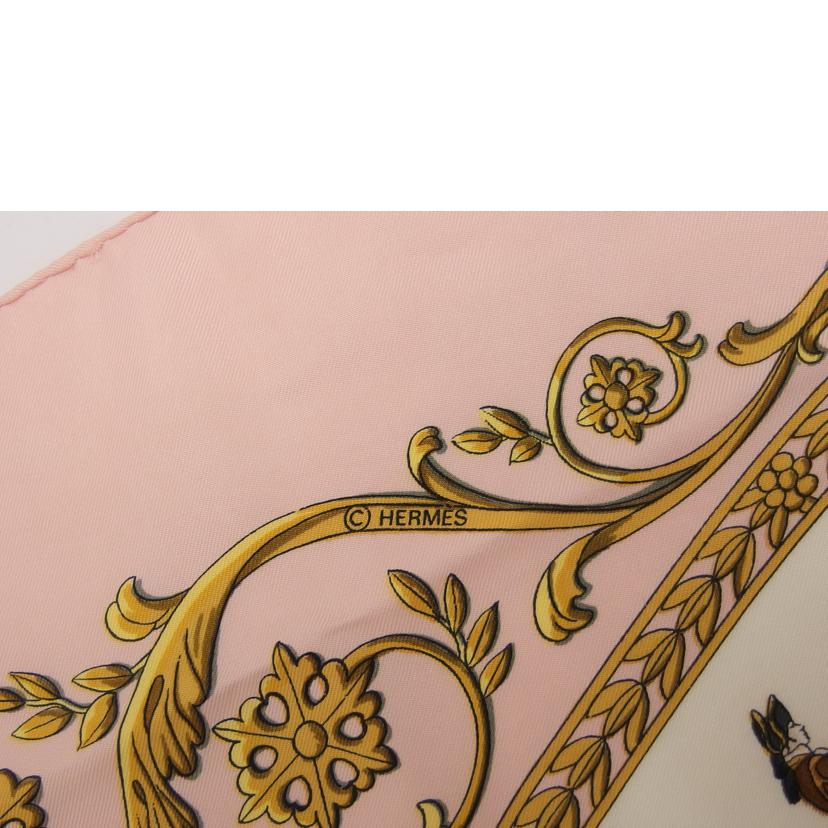 HERMES エルメス/カレ90/ロンシャンへの散歩/シルクスカーフ//Bランク/04