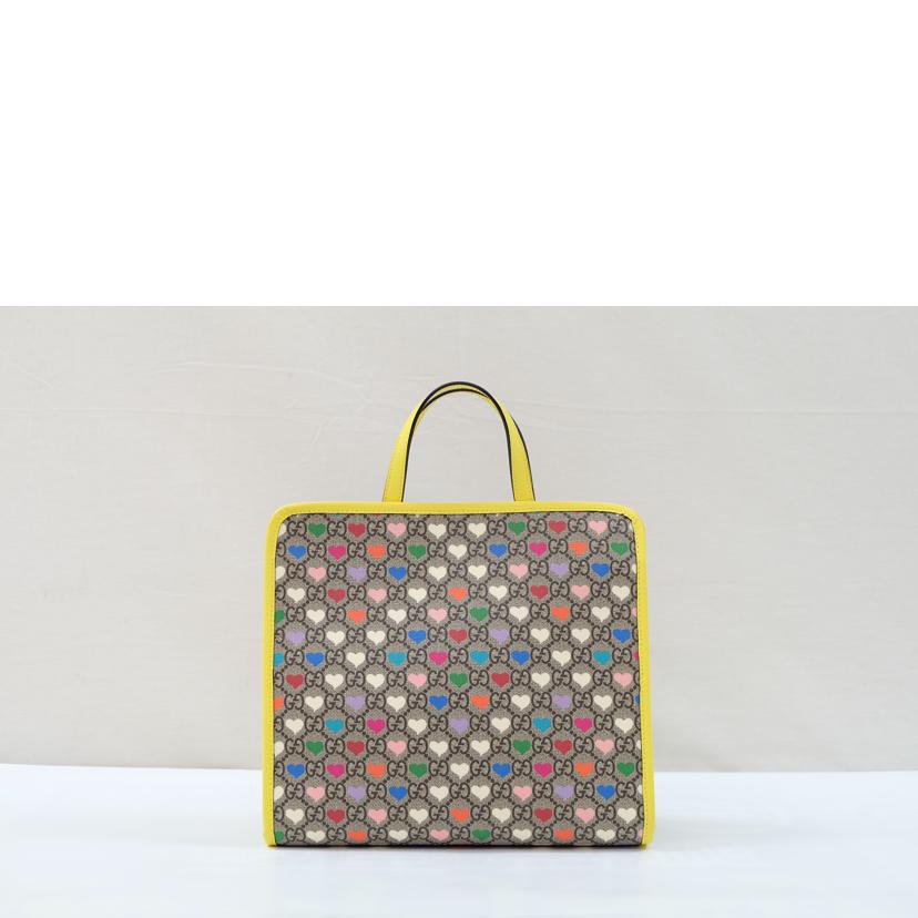 GUCCI グッチ/GGスプリーム ハートトート/キッズレッスンバック/605614//327066/Aランク/71