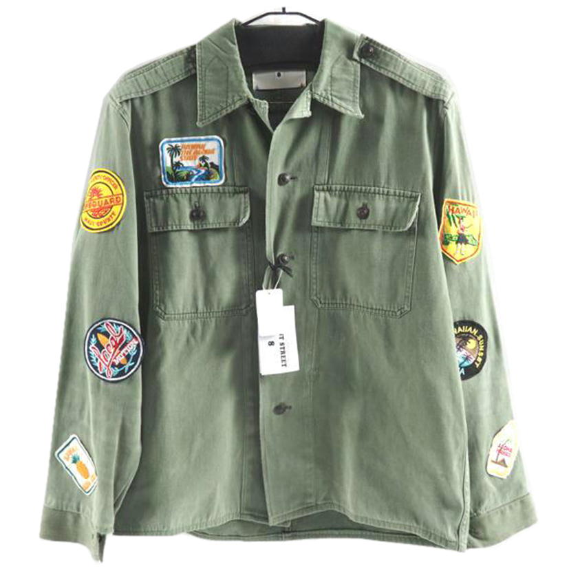 FRONT STREET 8 フロントストリートエイト/ダメージ加工シャツ//ABランク/79