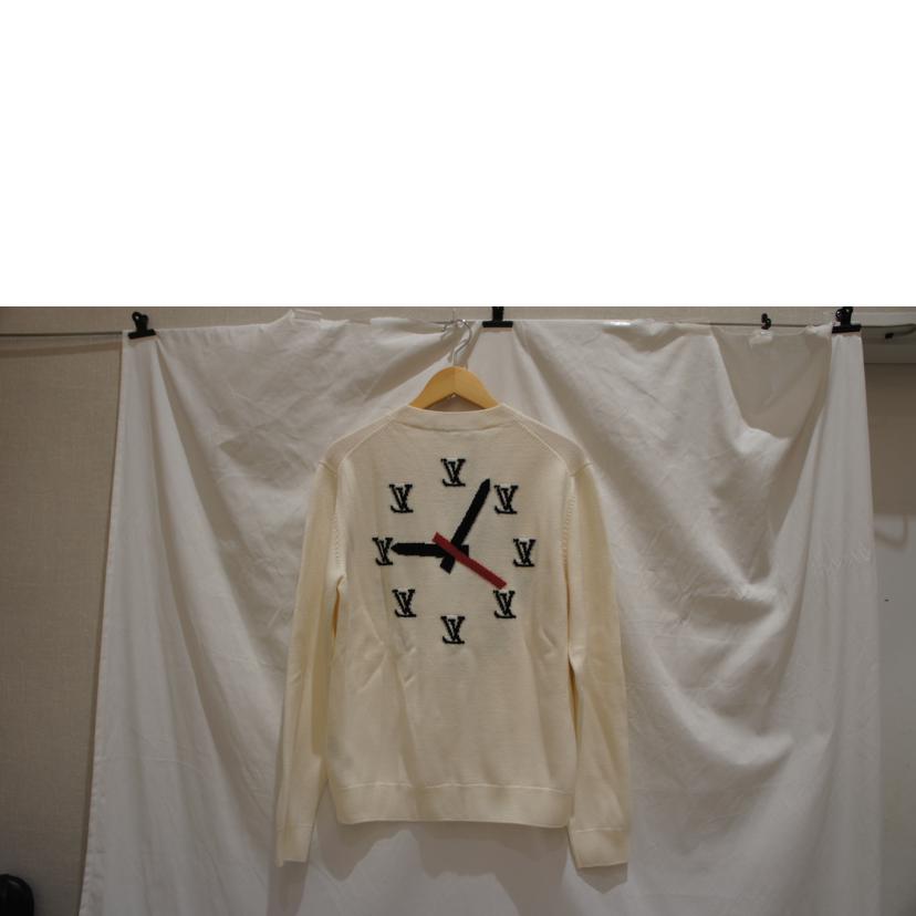 LOUIS VUITTON ルイ・ヴィトン/ロゴクロックインタルシアブルオーバーサイズニット/M/RM211ZLLHKN78W//SAランク/94
