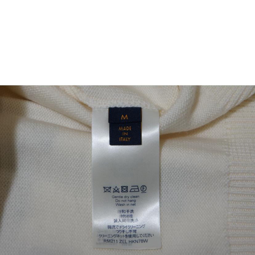 LOUIS VUITTON ルイ・ヴィトン/ロゴクロックインタルシアブルオーバーサイズニット/M/RM211ZLLHKN78W//SAランク/94
