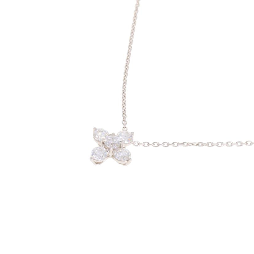 / PT900/850ダイヤネックレス1.00ct//Aランク/75