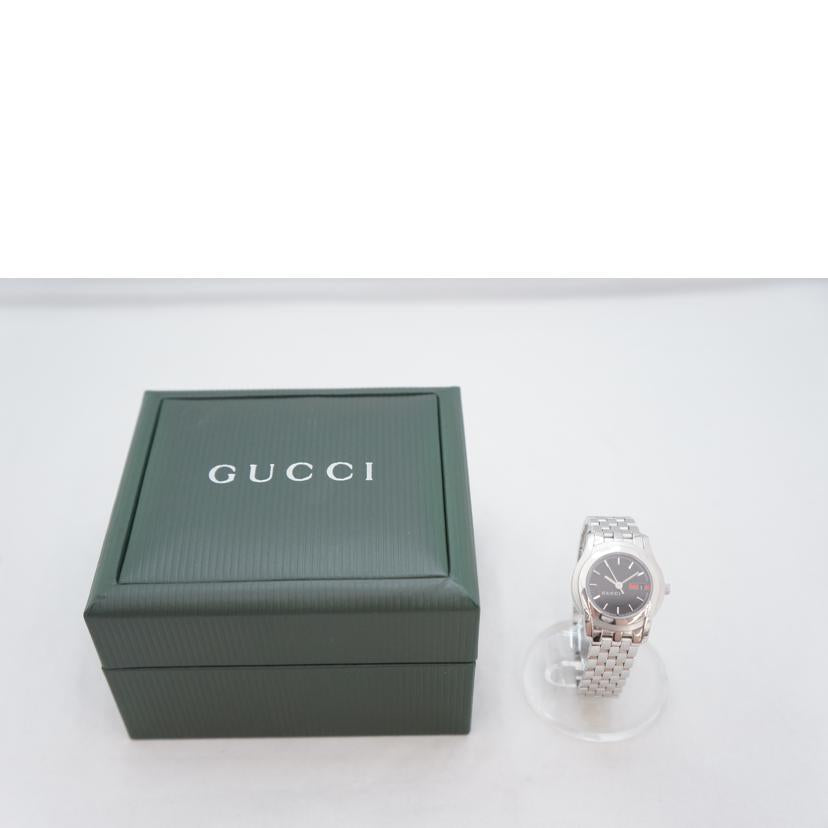 GUCCI グッチ/Gクラス デイト レディースクォーツ/5500L//11973198/ABランク/67