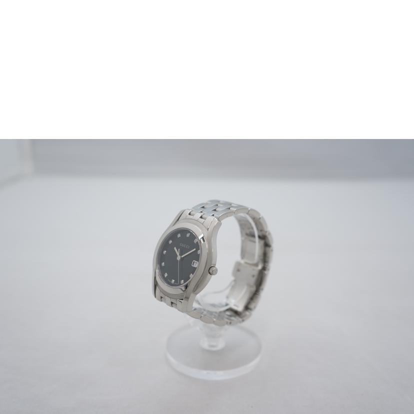 GUCCI グッチ/Gクラス 11Pダイヤ デイト メンズクォーツ/5500M//12515437/ABランク/67