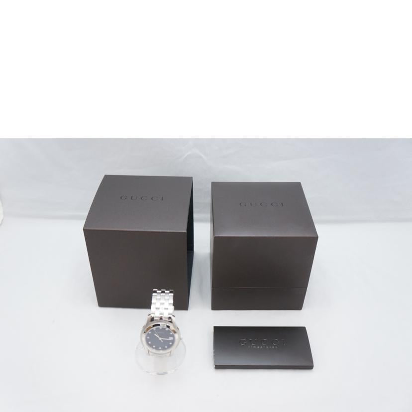 GUCCI グッチ/Gクラス 11Pダイヤ デイト メンズクォーツ/5500M//12515437/ABランク/67