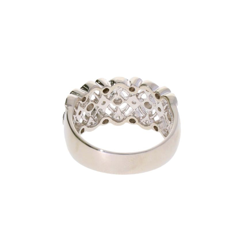 Pt900/PT900ダイヤリング0.48ct/#17/9.3//0.48/Aランク/75