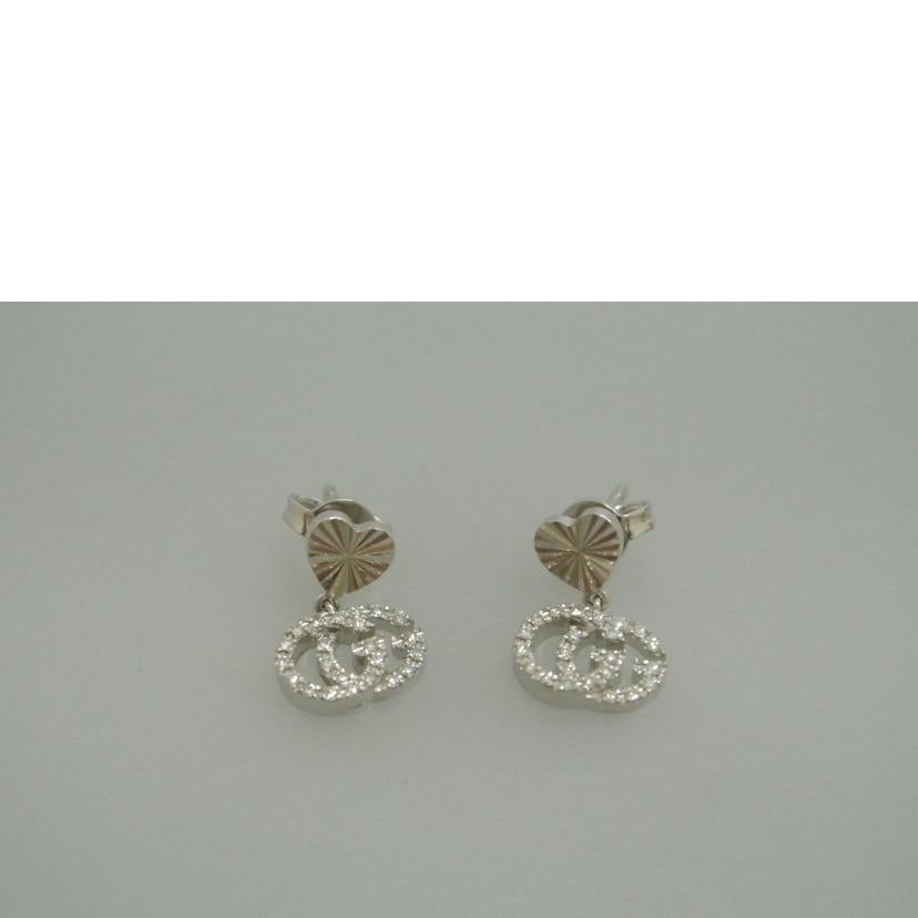 GUCCI グッチ/Au750ピアス GGインターロック//1697AR/ABランク/87