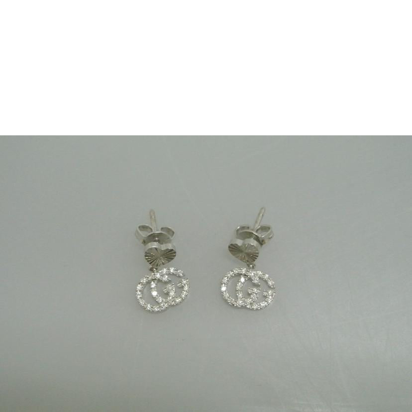 GUCCI グッチ/Au750ピアス GGインターロック//1697AR/ABランク/87