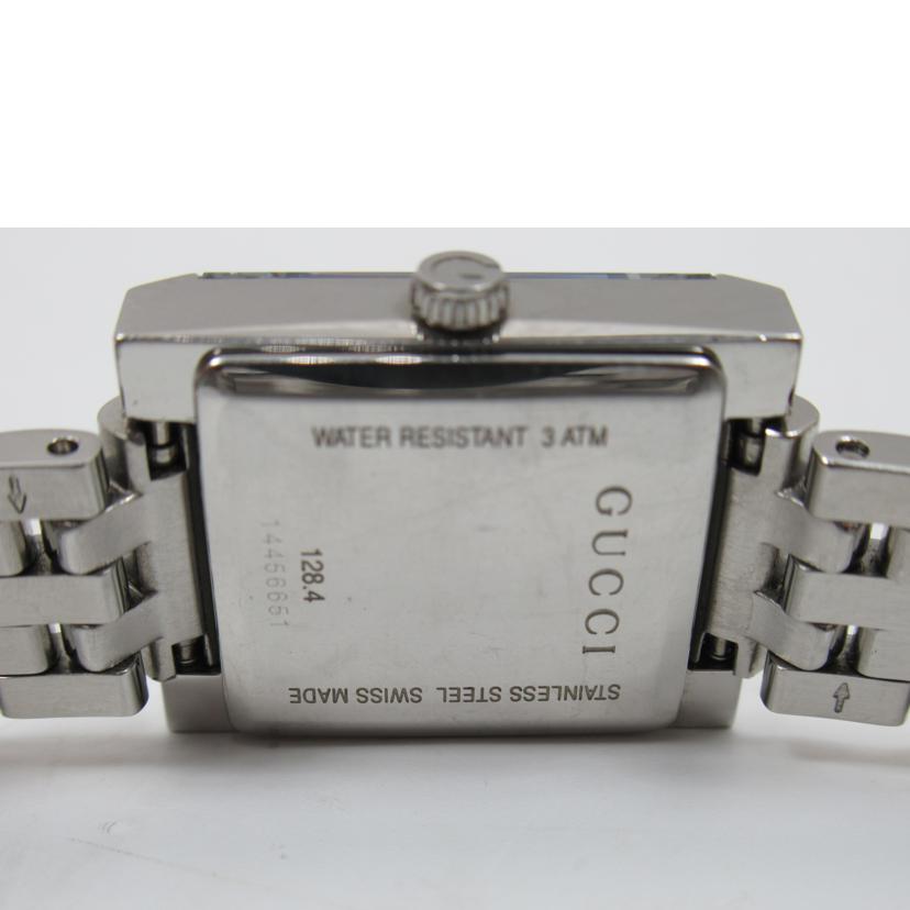 GUCCI/レディースウォッチ/Gフレームスクエア/クォーツ/128.4//144*****/ABランク/63