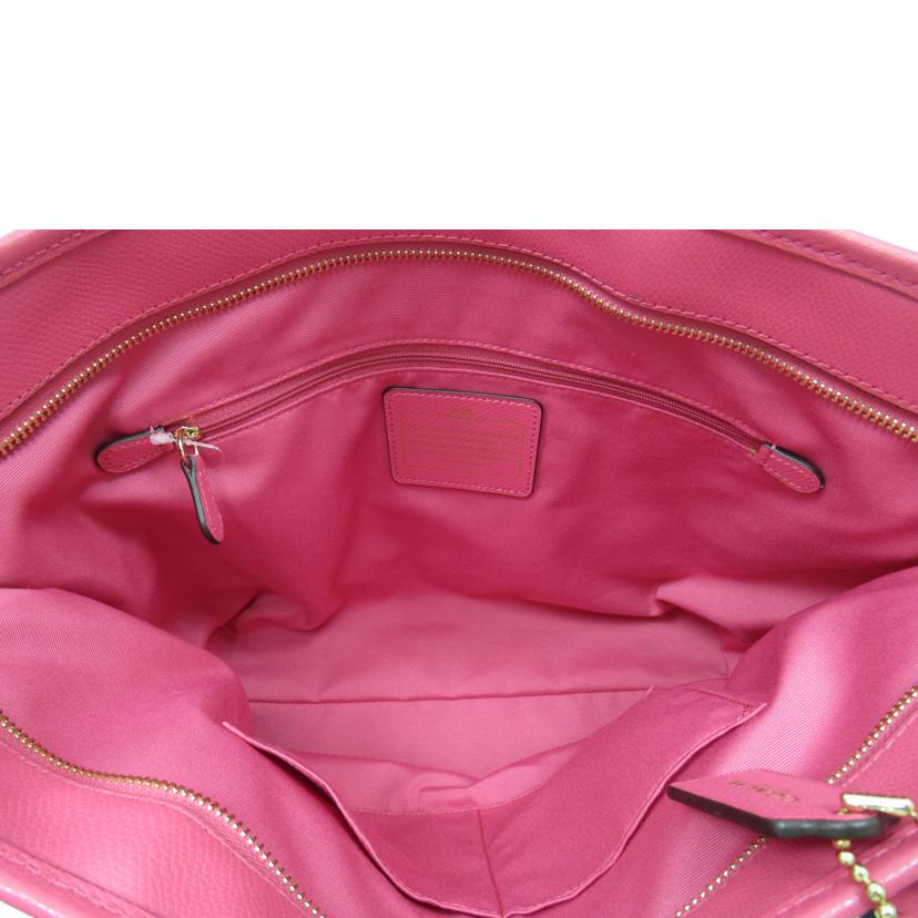 COACH/ラグジュアリークロスグレーン/レザー/F37785//M15**/Aランク/63