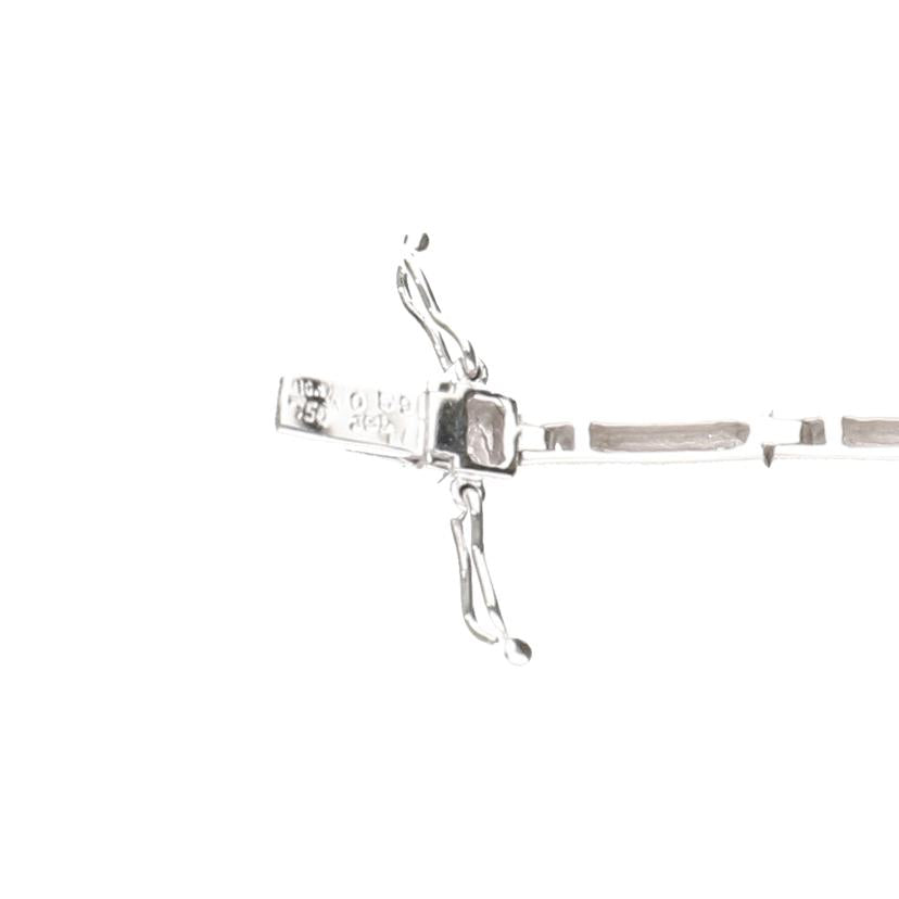 / K18ダイヤブレスレット0.59ct//Aランク/75