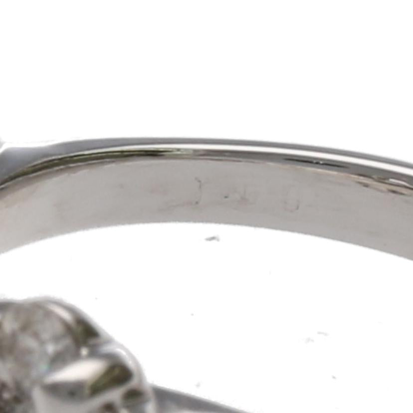 K18WGダイヤリング1.00ct//ABランク/75