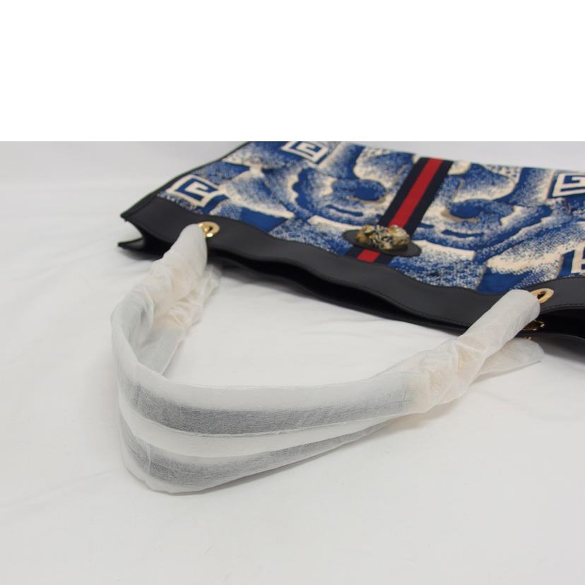 GUCCI グッチ/ラジャ/ベロア/タイガーヘッド/チェーントートバッグ/537219//525040/Aランク/04