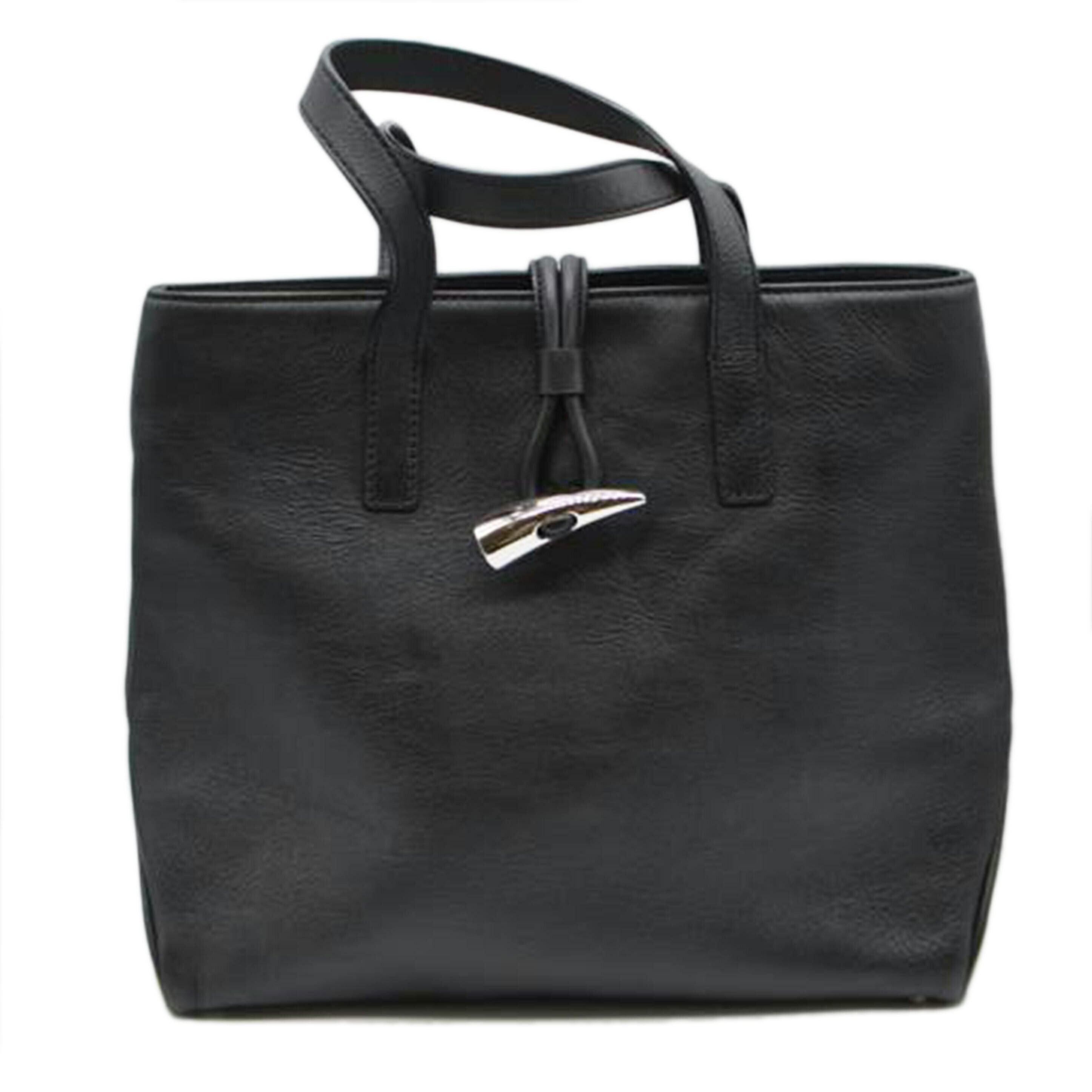 BURBERRY バーバリー/ノバチェックカーフレザースモールトート//ABランク/89