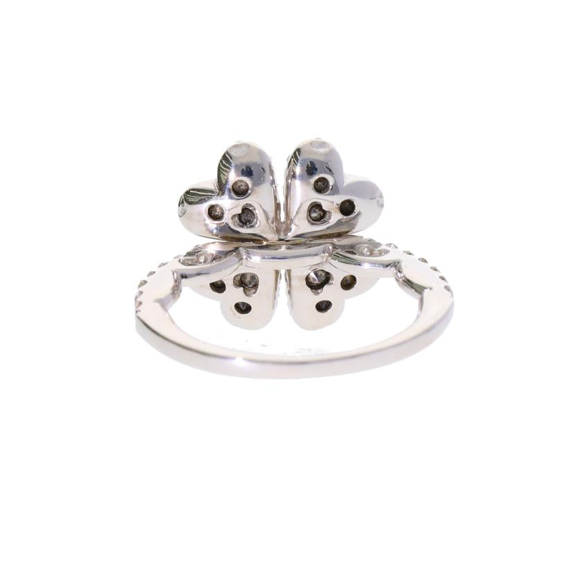 / K18WGブラックダイヤ/ダイヤリング1.00ct//Aランク/75