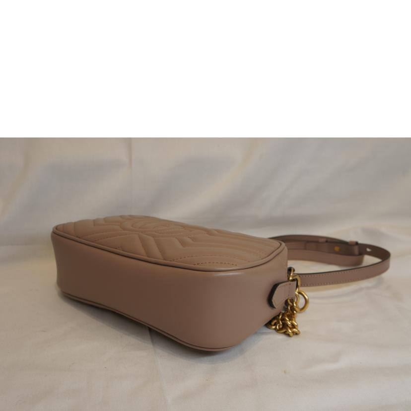 GUCCI グッチ/GGマーモントキルティングチェーンショルダー/447632//520981/Aランク/92