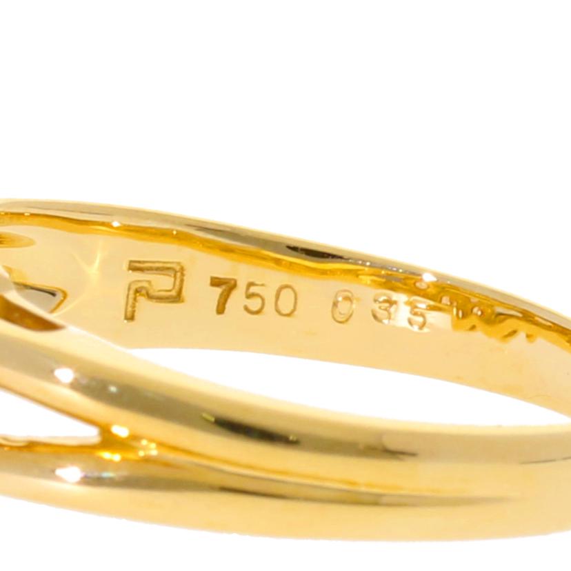 / POLA/K18ダイヤリング0.35ct//Aランク/75
