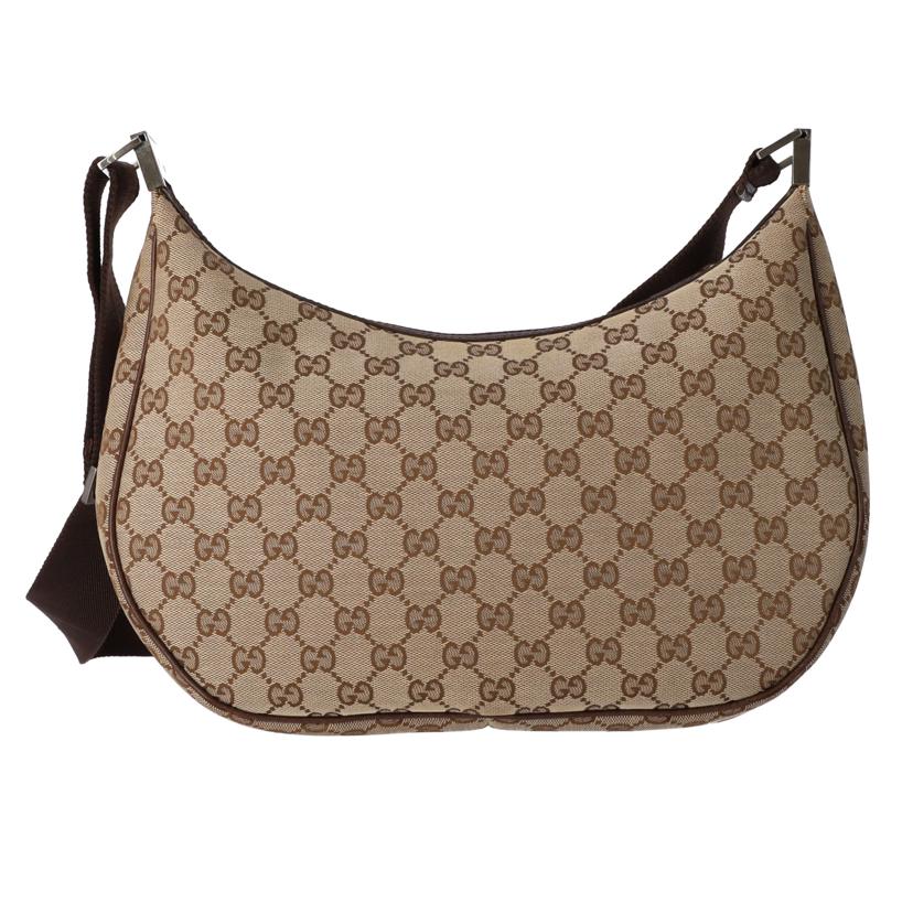 GUCCI グッチ バッグ ブランドバッグ ショルダーバッグ レディース ブラウン 茶/GGキャンバスショルダー/122790//1956/Bランク/75