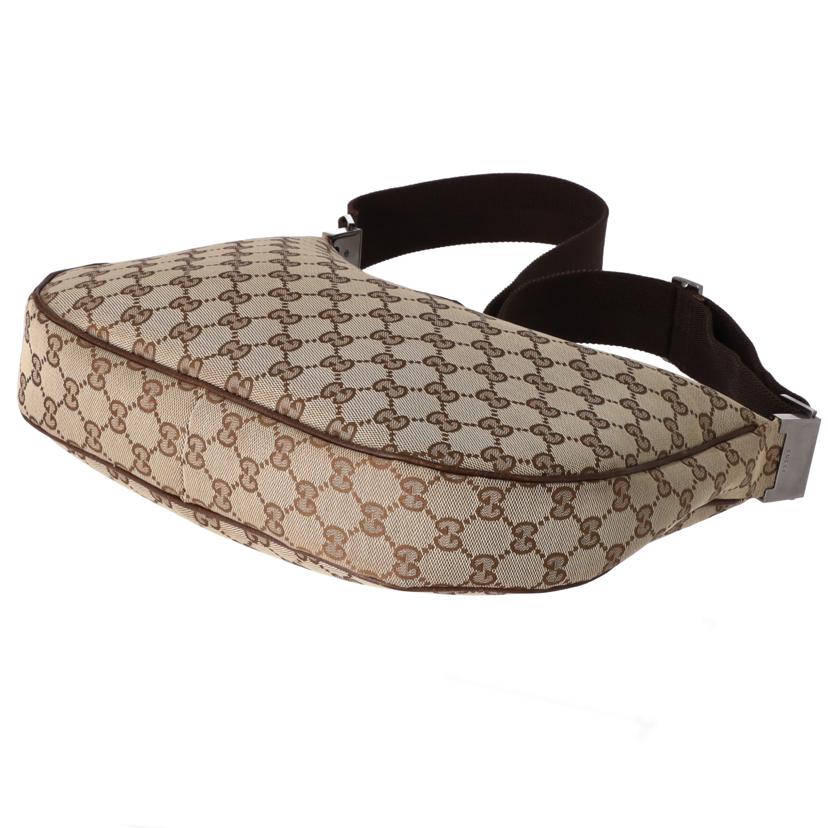 GUCCI グッチ バッグ ブランドバッグ ショルダーバッグ レディース ブラウン 茶/GGキャンバスショルダー/122790//1956/Bランク/75