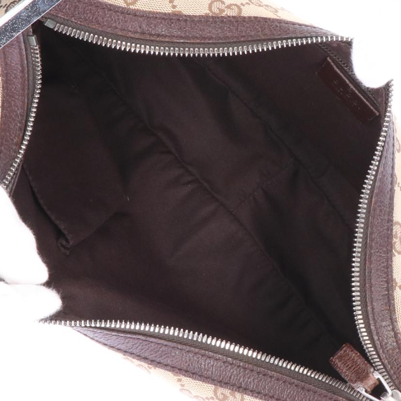 GUCCI グッチ バッグ ブランドバッグ ショルダーバッグ レディース ブラウン 茶/GGキャンバスショルダー/122790//1956/Bランク/75