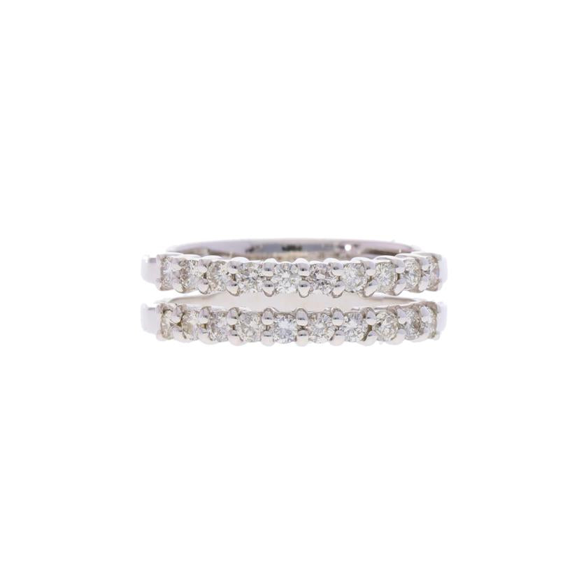 / K18WGダイヤリング0.50ct//Aランク/75