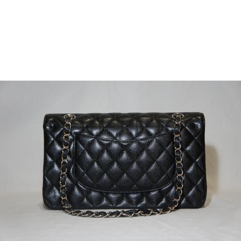 CHANEL シャネル/マトラッセ25ダブルフラップチェーンショルダー/キャビアスキン/A01112//23516184/SAランク/94