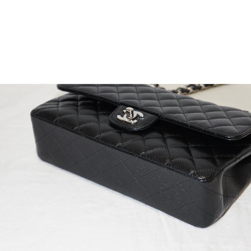 CHANEL シャネル/マトラッセ25ダブルフラップチェーンショルダー/キャビアスキン/A01112//23516184/SAランク/94