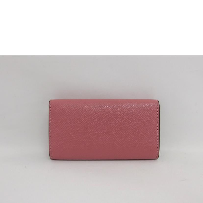 COACH コーチ/6連レザーキーケース/ピンク/58359//H1980/ABランク/04