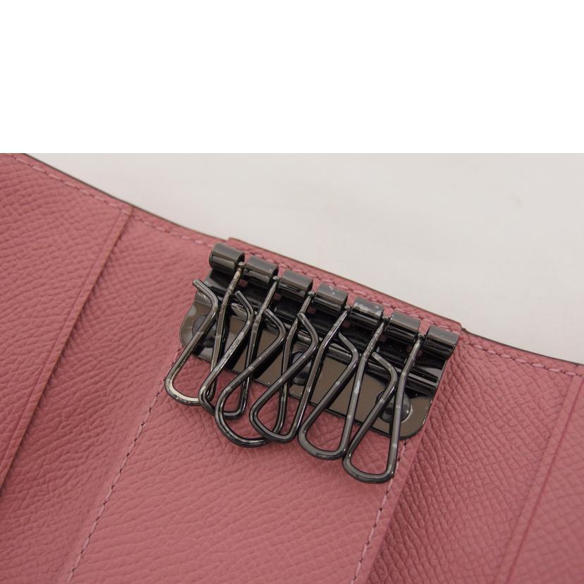 COACH コーチ/6連レザーキーケース/ピンク/58359//H1980/ABランク/04