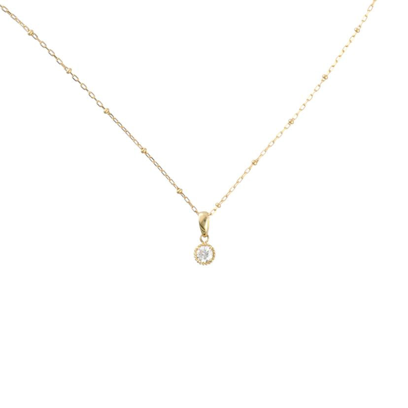 K18ダイヤネックレス0.20ct//Aランク/95