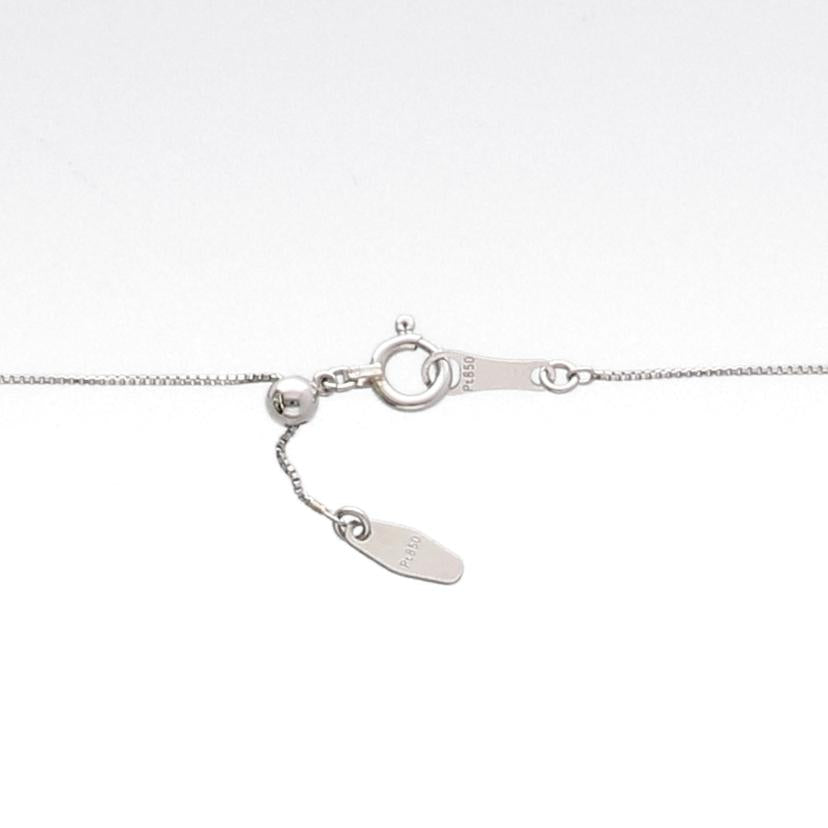 / PT900/850ダイヤネックレス1.00ct//Aランク/75