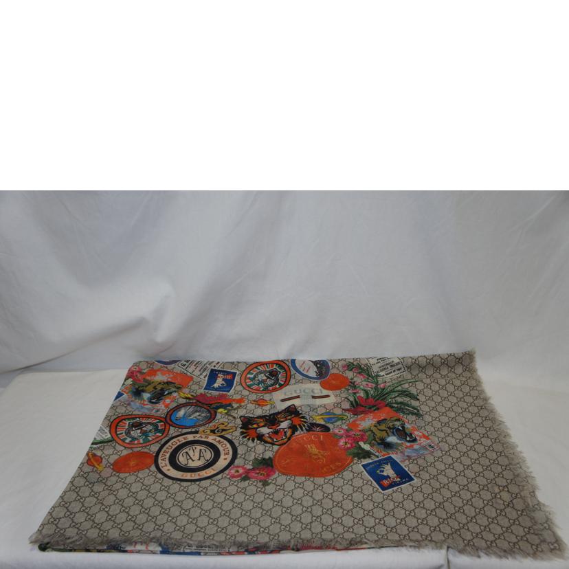 GUCCI グッチ/ストール ロゴプリント/574993//ABランク/94