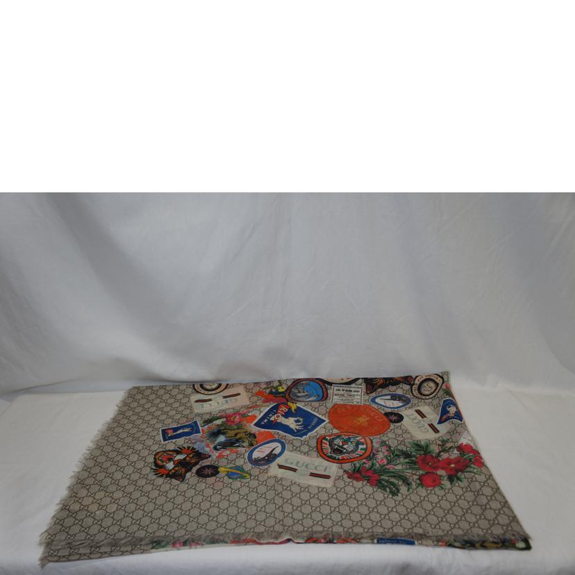 GUCCI グッチ/ストール ロゴプリント/574993//ABランク/94