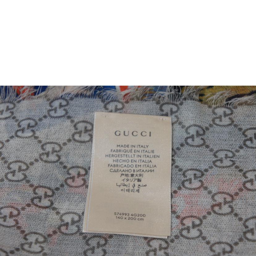 GUCCI グッチ/ストール ロゴプリント/574993//ABランク/94