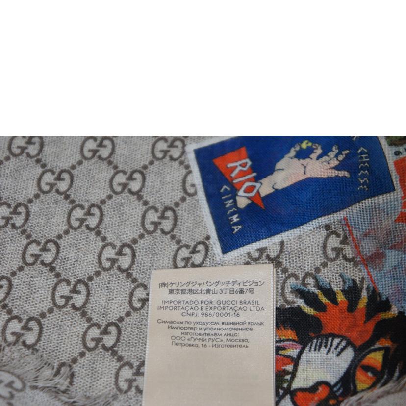 GUCCI グッチ/ストール ロゴプリント/574993//ABランク/94