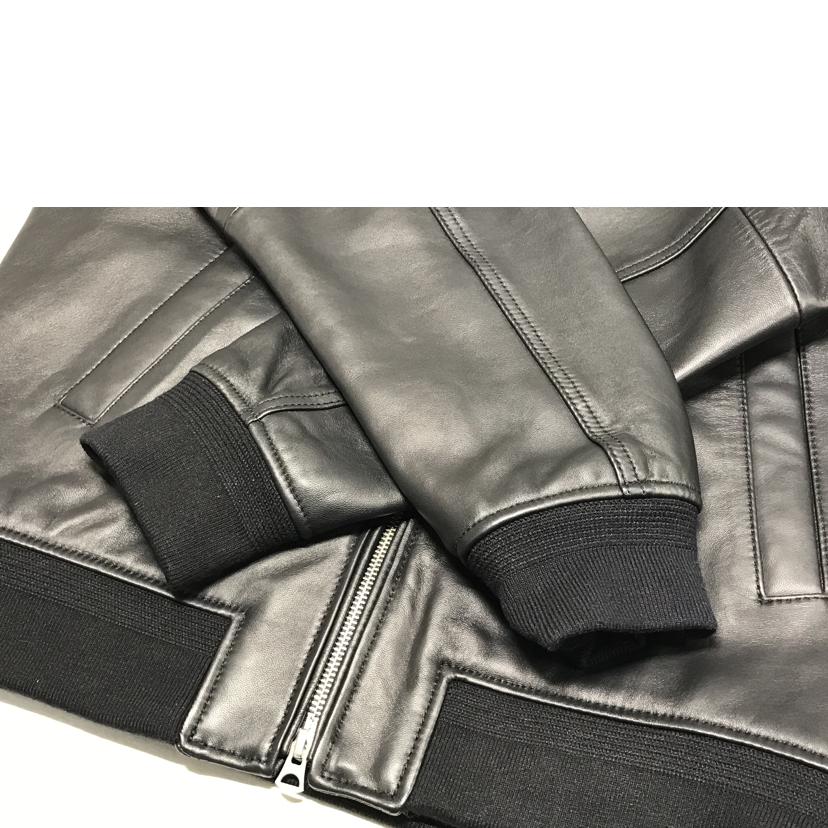 B:MING BY BEAMS ビーミングバイビームス/ラムレザーリブブルゾン/92-18-0176-202-19-20//Aランク/51