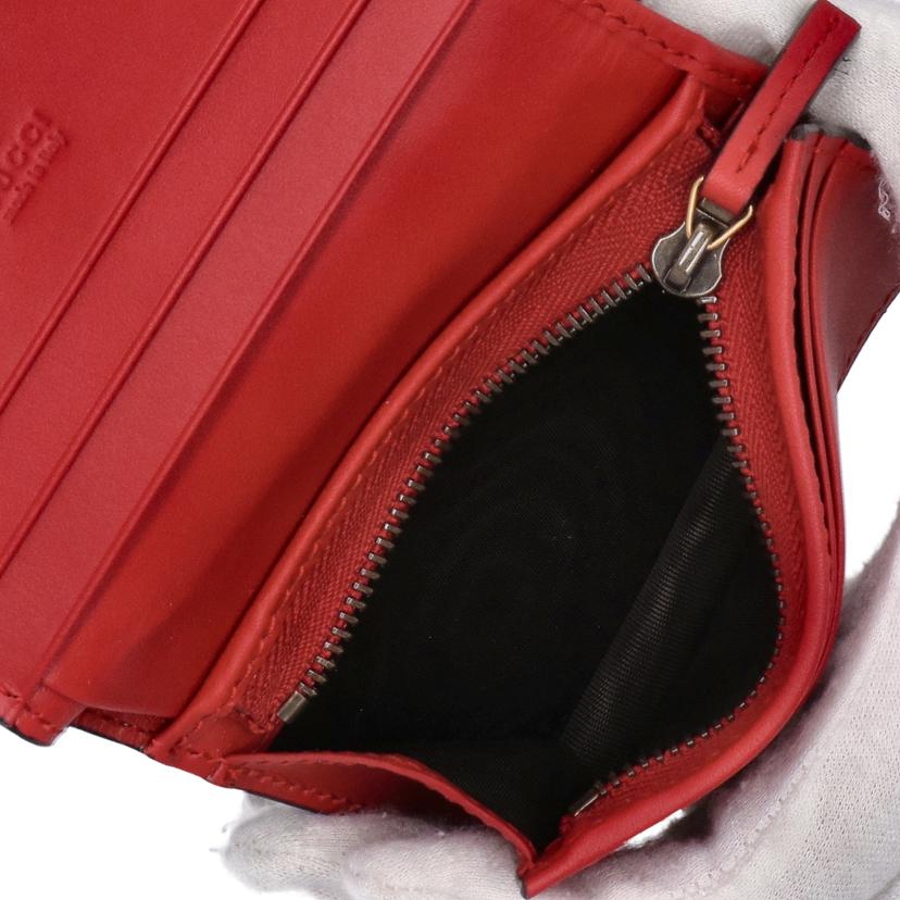 GUCCI グッチ/チェリー付きGGスプリームキャンバスカードケース/476050//525***/Aランク/09
