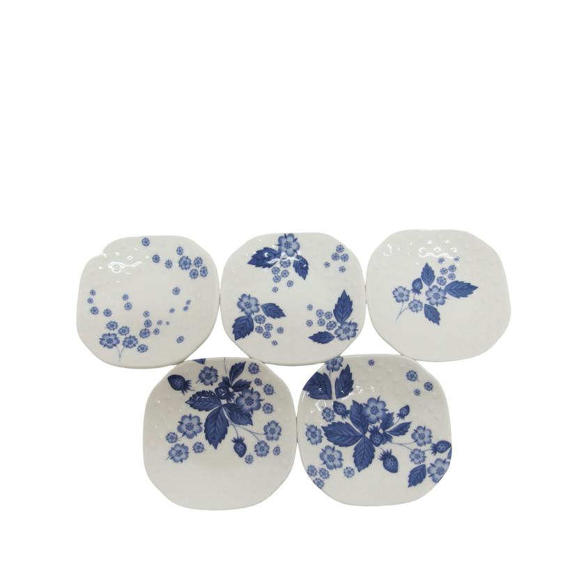 WEDGOOD ウエッジウッド/ストロベリーブルーム/インディゴ/ソイディッシュ5枚セット//SAランク/04