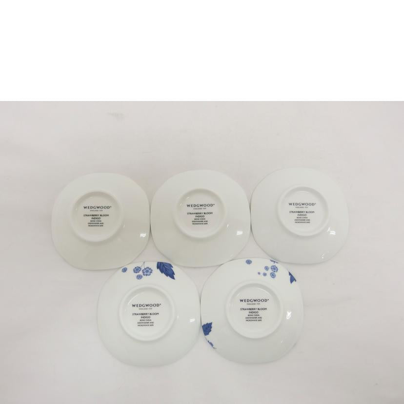 WEDGOOD ウエッジウッド/ストロベリーブルーム/インディゴ/ソイディッシュ5枚セット//SAランク/04