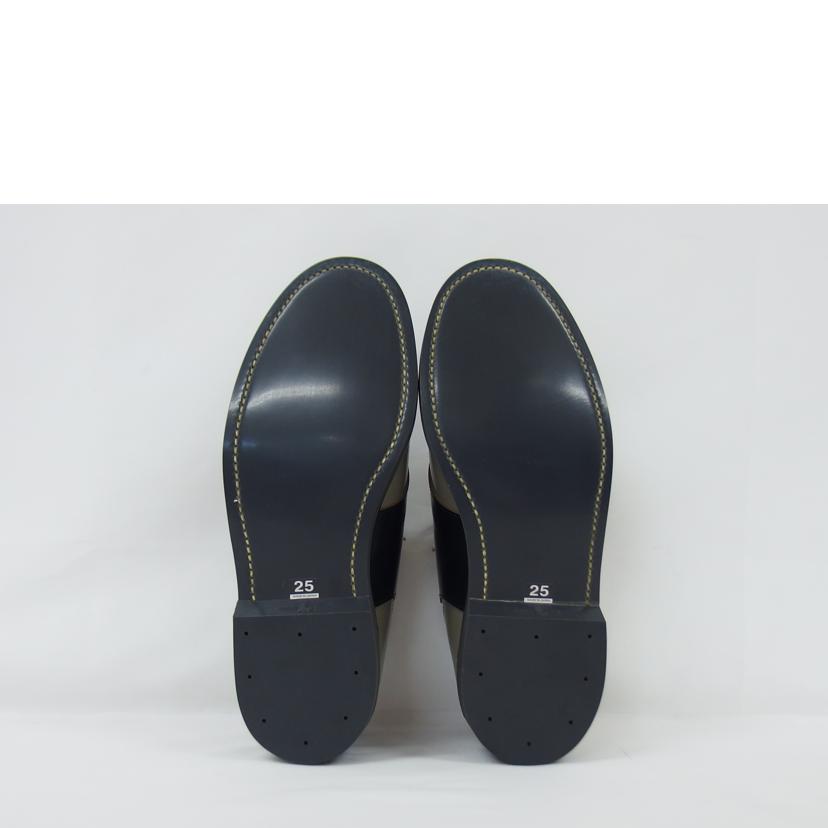 REGAL リーガル ローファー サドルシューズ レザー/ドレスシューズ/グレー×ブラック/2051//ABランク/04