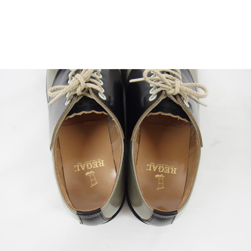 REGAL リーガル ローファー サドルシューズ レザー/ドレスシューズ/グレー×ブラック/2051//ABランク/04