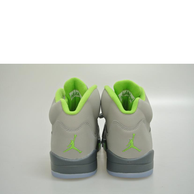 NIKE ナイキ/AIR JORDAN 5 RETRO GREEN BEAN/DM9014-003//SAランク/87
